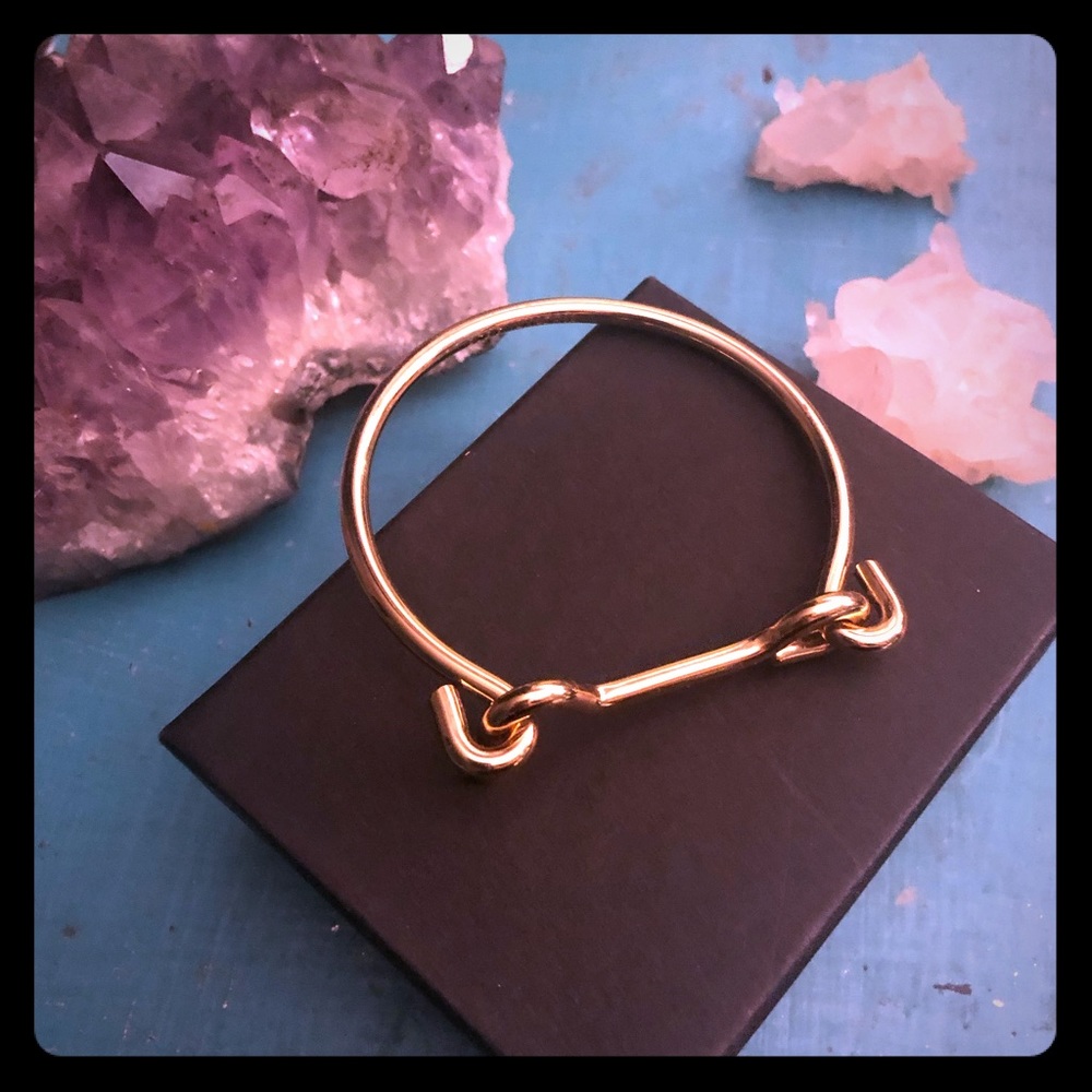 Discontinued BCBG door lock cuff bracelet 🌙🔮🔮